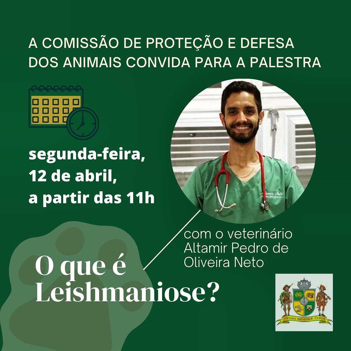 Palestra: O que é Leishmaniose?